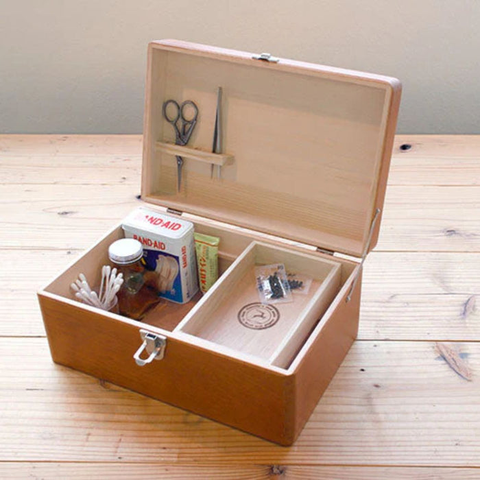 Classiky First Aid Box - Medium, close-up view.