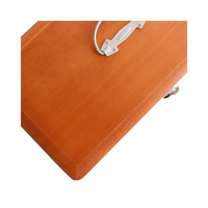 Classiky Wooden Desk Tool Box, shown with its details.