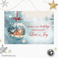 Coldwell Banker Christmas holiday postcards PixelsPrinted