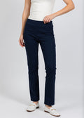 Elliott Lauren Control Stretch Faux Jean in Petrol available at Barbara Katz