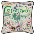 Coronado Hand-Embroidered Pillow