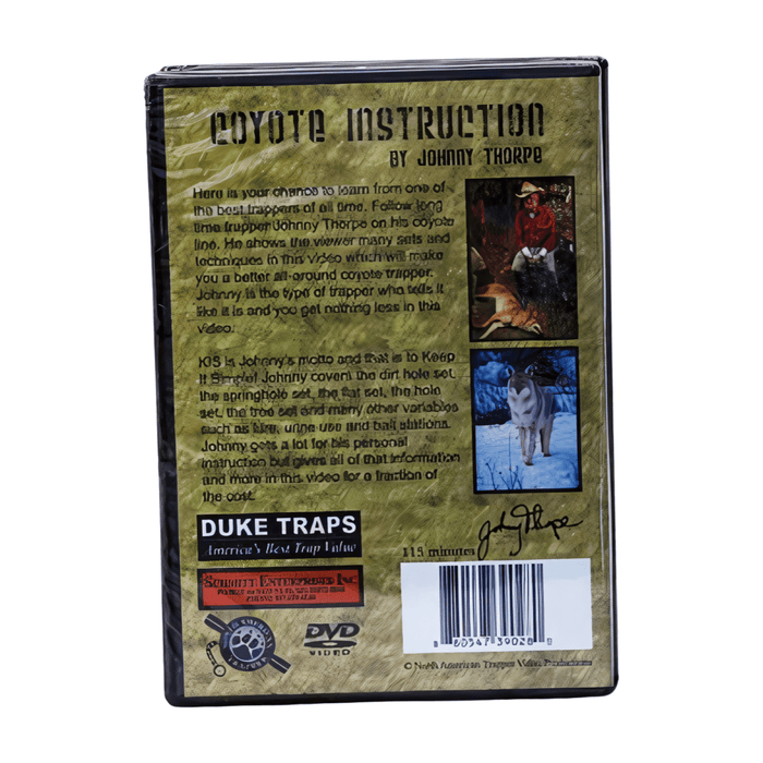 Coyote Instruction - Johnny Thorpe - DVD