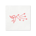 Cupid's Arrow Valentine’s Day Cocktail Napkins, 50-Pack, 3-ply Valentine’s Day Party Decor