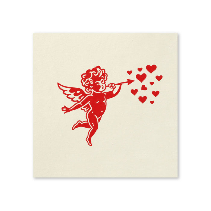 Cupid's Arrow Valentine’s Day Cocktail Napkins, 50-Pack, 3-ply, Valentine’s Day Party Decor