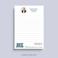 Custom EXIT Realty real estate agent notepad with personalized branding