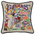 Dallas Hand-Embroidered Pillow