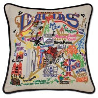 Dallas Hand-Embroidered Pillow