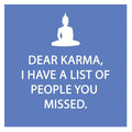 Dear Karma Cocktail Napkins