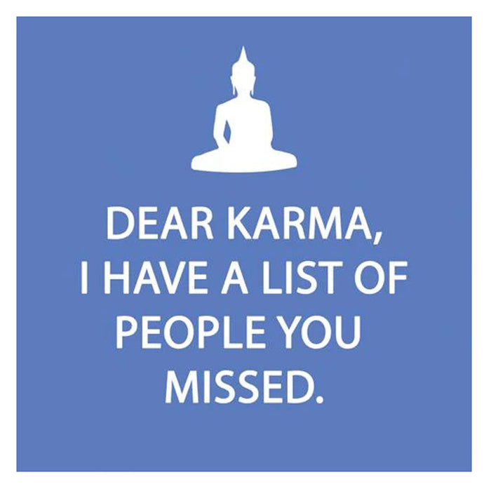 Dear Karma Cocktail Napkins