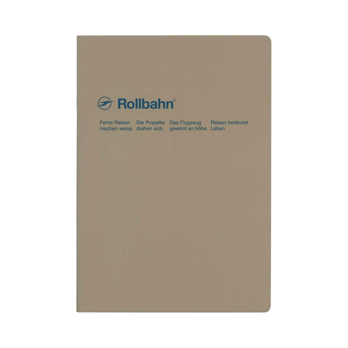 Delfonics Rollbahn Slim A5 Notebook, shown from another angle.