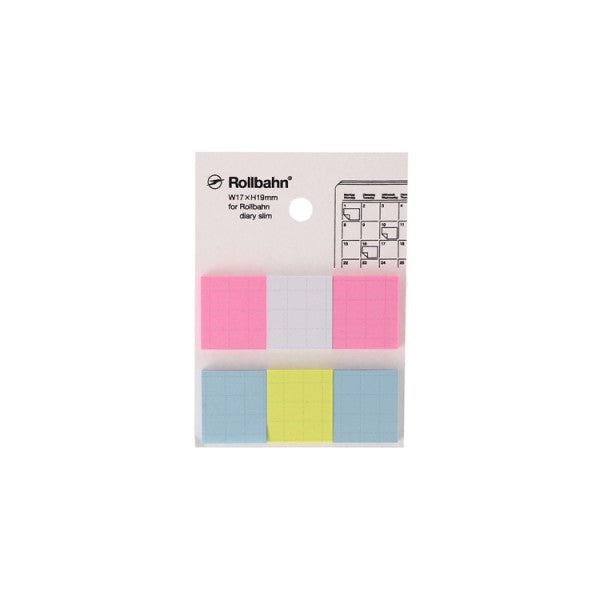 Delfonics Rollbahn Slim Sticky Diary, shown from the front.
