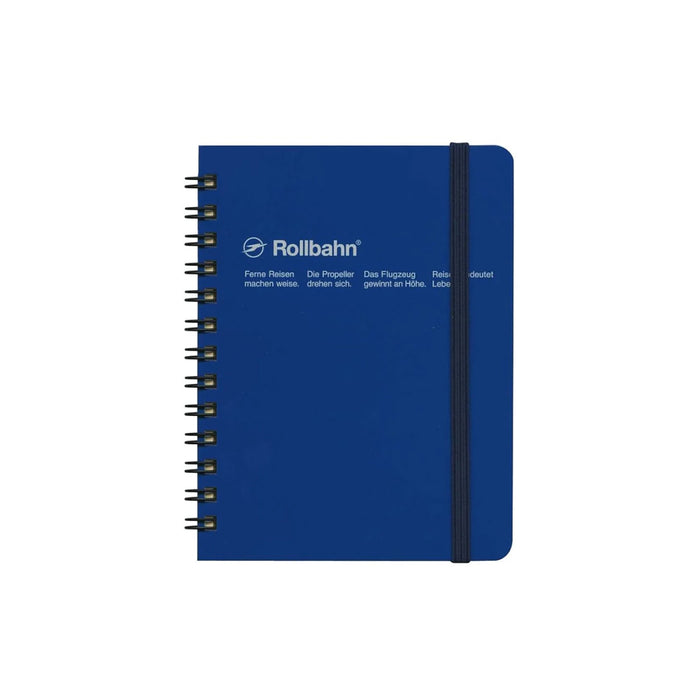 Delfonics Rollbahn Spiral Notebook — Pocket, shown from another angle.
