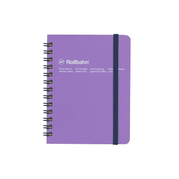 Delfonics Rollbahn Spiral Notebook — Pocket, detail view of the design.