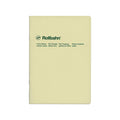 Delfonics Rollbahn Staple Bound B6 Notebook, shown from the front.