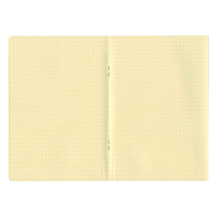 Delfonics Rollbahn Staple Bound B6 Notebook, shown from another angle.