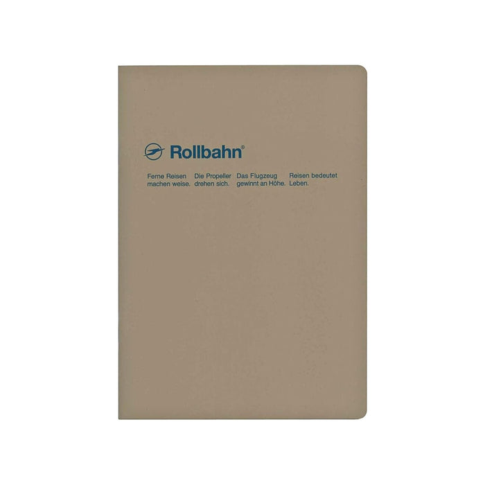 Delfonics Rollbahn Staple Bound B6 Notebook, alternate angle.