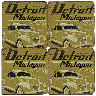 Detroit Drink Coasters