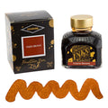 Diamine Ink Bottle 80ml — Brown Colours, shown from the front.