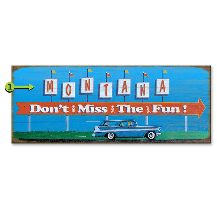 Don't Miss the Fun Custom Sign