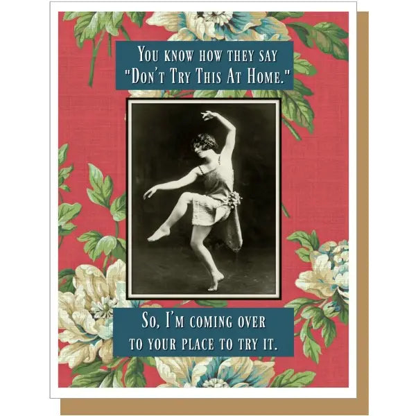 Don't Try This At Home Card