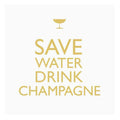Drink Champagne Cocktail Napkins