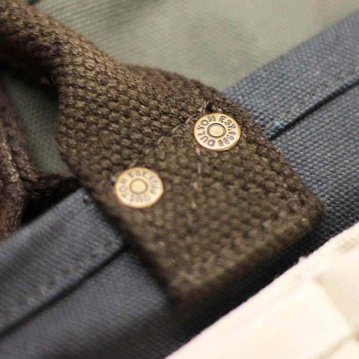 Dulton 1 Mile Canvas Bag, shown from the front.
