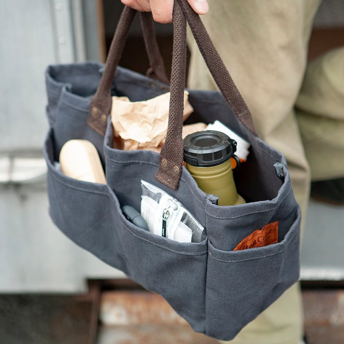 Dulton 1 Mile Canvas Bag, shown from another angle.