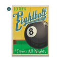 Eightball Lounge Custom Sign