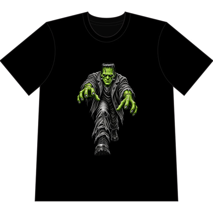 Electric Monster Tee Heavyweight Vintage Horror Graphic T-Shirt