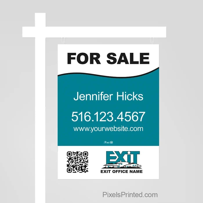 EXIT realty for sale sign panels sign panels PixelsPrinted