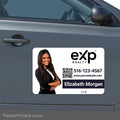 eXp Realty car magnet that helps real estate agents turn everyday driving into valuable marketing exposure.