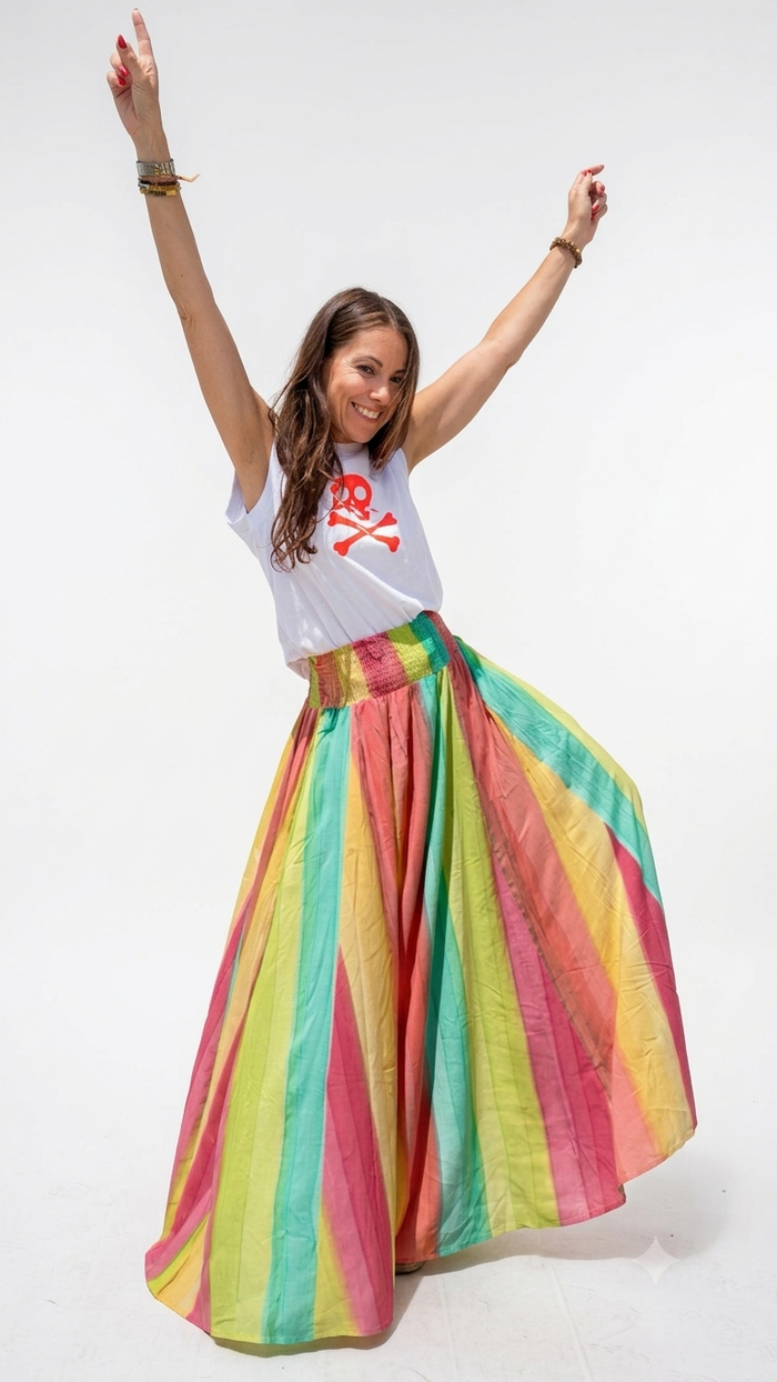 Falda “Formentera Sunset”
