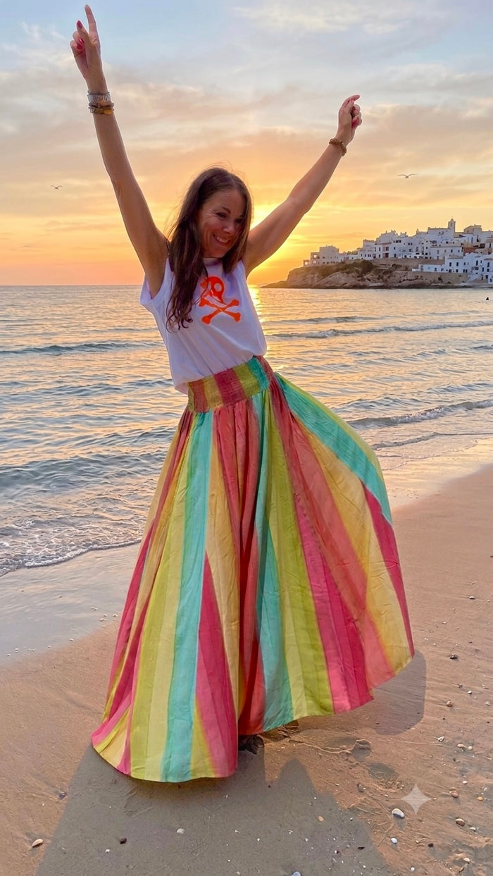 Falda “Formentera Sunset”