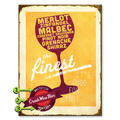 Finest Wine Merlot Custom Sign