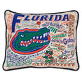 Florida University Collegiate Embroidered Pillow