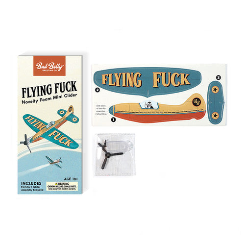 Foam Glider Flying Fuck