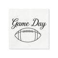 Game Day Football Cocktail Napkins, 50-Pack, 3-ply, Watch Party, Tailgate Decor Napkins