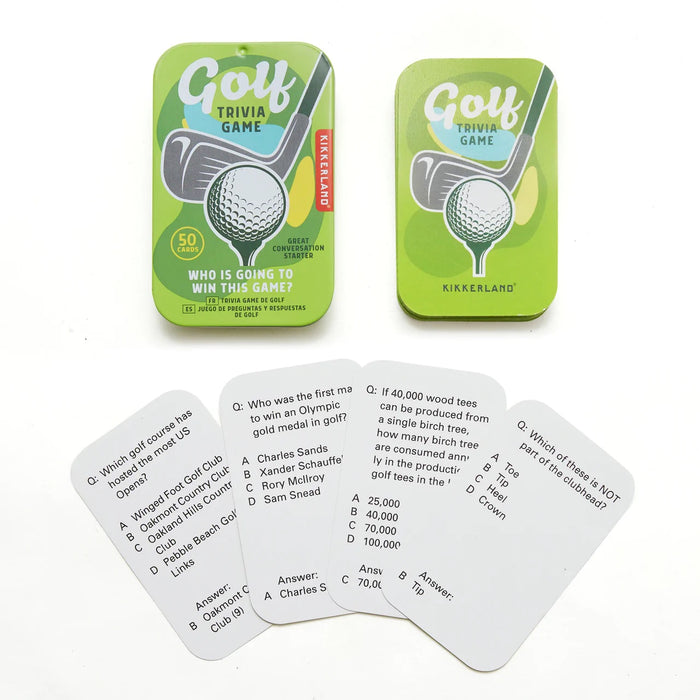 Golf  Trivia Game