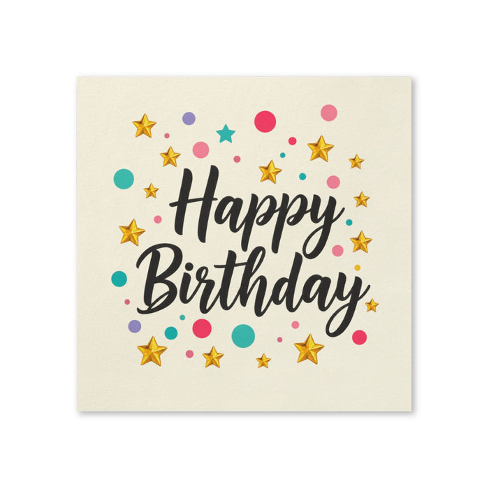Happy Birthday Napkins, 50-Pack, 3-ply, Birthday Party Decor