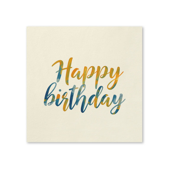 Happy Birthday Napkins, 50-Pack, 3-ply, Birthday Party Decor