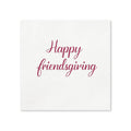 Happy Friendsgiving Cocktail Napkins, 50-Pack, 3-ply, Friendsgiving Party