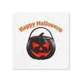 Happy Halloween Jack -O- Lantern Bucket Cocktail Napkins, 50-Pack, 3-ply, Party Napkins