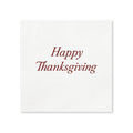 Happy Thanksgiving Cocktail Napkins, 50-Pack, 3-ply, Thanksgiving Party Napkins
