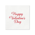 Happy Valentine's Day Cocktail Napkins, 50-Pack, 3-ply, Valentine’s Day Party Decor