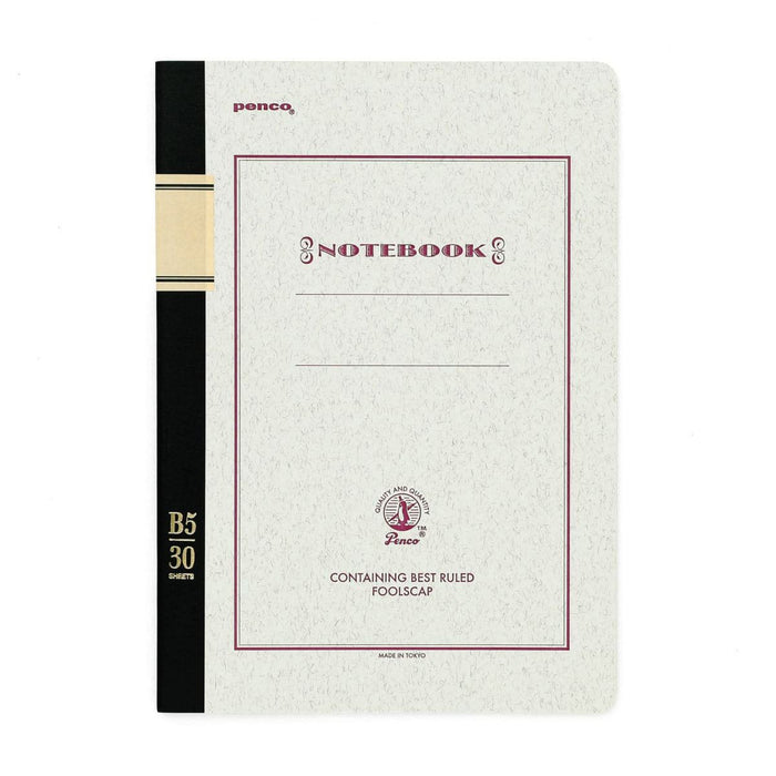 Hightide Foolscap Notebook B5 photographed on a plain white background.