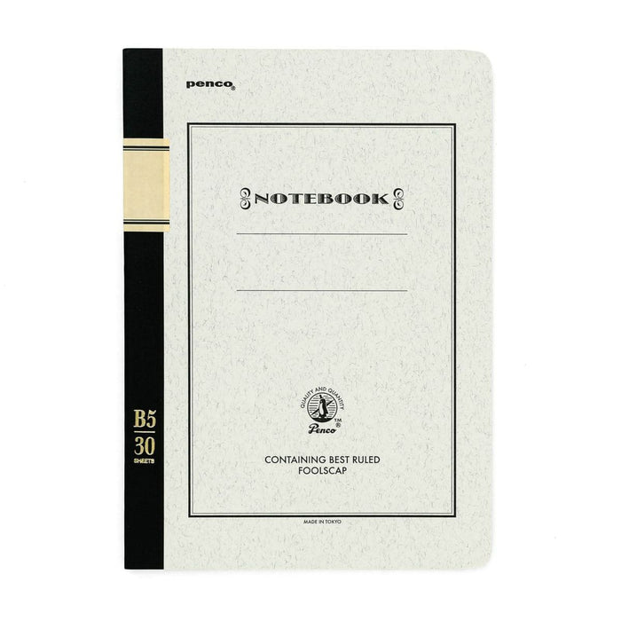 Hightide Foolscap Notebook B5 shown at a three-quarter angle.