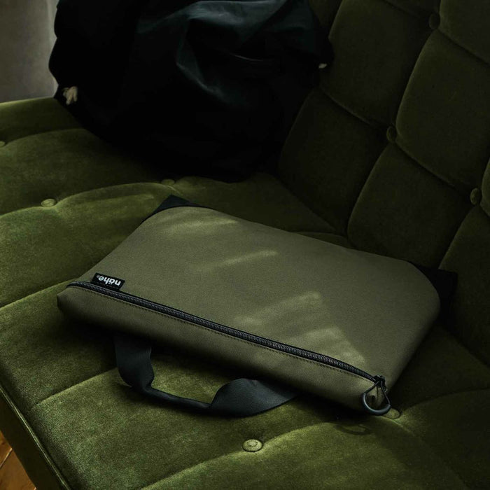 Hightide Nahe Soft Laptop Case, close-up view.