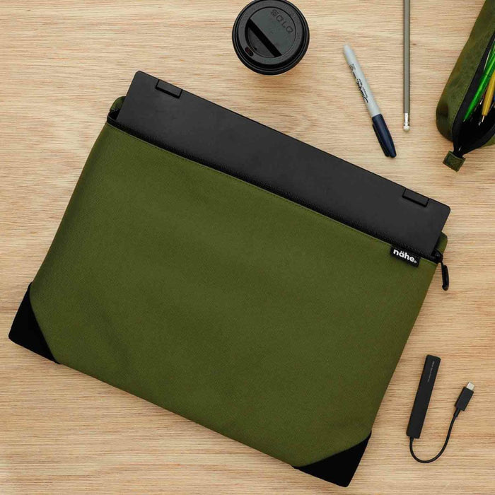 Hightide Nahe Soft Laptop Case, front view.