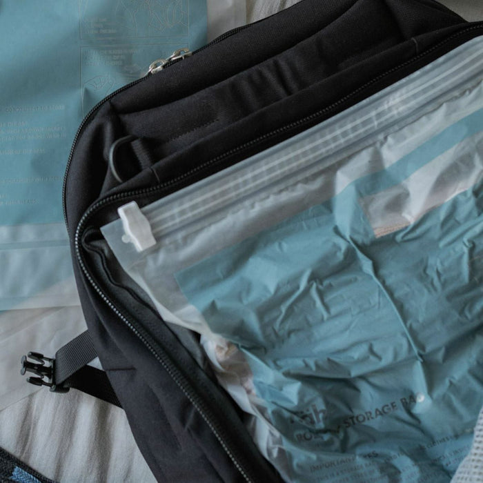 Hightide Penco Roll Up Storage Bag, shown with its details.