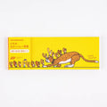 Hobonichi 100%ORANGE - Letter Set - Squirrel’s Moving Day, shown from the front.